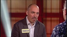 Francesco al quiz finale