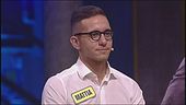 Mattia al quiz finale