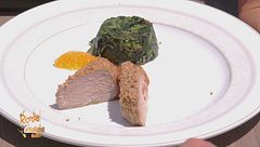 Filetto di suino in crosta di sesamo