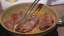 Involtini di carne bovina con carciofi