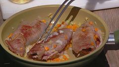 Involtini di carne bovina con carciofi