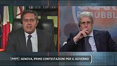 La protesta di Genova