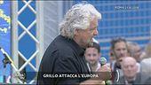 Grillo attacca l'Europa