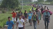Il reportage sulla carovana dei migranti