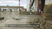 Agrigento, le case abusive travolte dal fiume