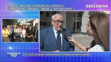 Larve nel lavandino dell'Ospedale di Caserta