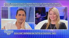 Flavia Vento - Biagio D'Anelli: il corteggiamento