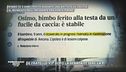 Ferito da un fucile da caccia
