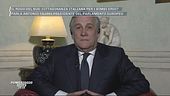 Parla Antonio Tajani Presidente del Parlamento Europeo
