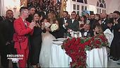 Il matrimonio di Tony Colombo: il lancio del bouquet