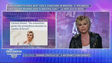 Le dichiarazioni shock di Carmen Russo