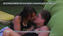 Francesca De Andrè e Gennaro Lillio a suon di baci