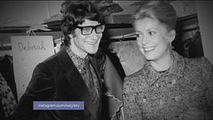 Catherine Deneuve e Yves Saint Laurent