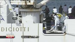 La nave Diciotti è a Catania