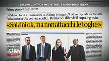 Salvini contro i magistrati