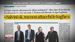 Salvini contro i magistrati