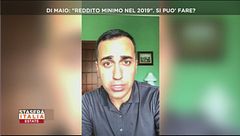 Di Maio: Reddito di cittadinanza nel 2019