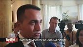 Scontro sul taglio