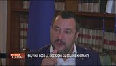 Salvini prima del Consiglio dei Ministri