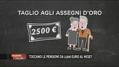 Taglio alle pensioni d'oro o di bronzo?