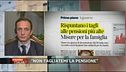 La scure sulle pensioni d'oro