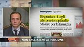 La scure sulle pensioni d'oro
