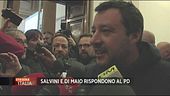 Salvini e Di Maio rispondono al PD