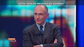 Enrico Letta parla di Renzi