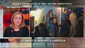 In diretta: lo sbarco dei migranti a Lampedusa