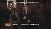 In diretta dal Consiglio dei Ministri