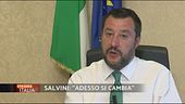 Salvini dopo la vittoria