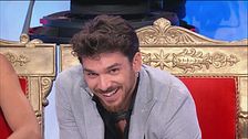Andrea entra in studio
