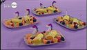 Omelette dolci con frutta