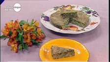 Torta di riso agli spinacini