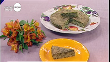 Torta di riso agli spinacini