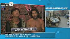 GF Vip 3: Walter maestro di vita