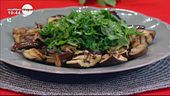 Insalata di melanzane alle erbette