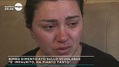 "E' impaurito, ha pianto tanto"