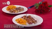 Spiedini di pesce spada