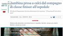 Verona, a 9 anni finisce in ospedale