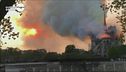 Notre Dame in fumo