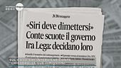 Caso Siri, interviene Conte