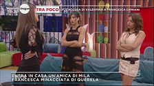 GF16: E' guerra tra Francesca e Mila