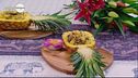 Riso croccante all'ananas