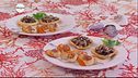 Spiedini di capesante e funghi freschi