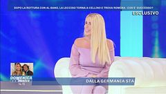 La Lecciso torna a Cellino e trova Romina