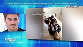 Lory mostra le immagini del figlio Loren