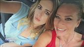 Barbara De rossi e la figlia Martina