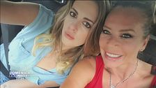 Barbara De rossi e la figlia Martina