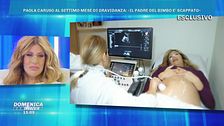 L'ecografia di Paola al settimo mese